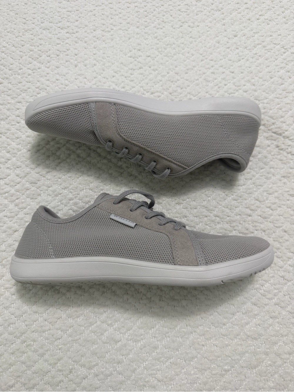 Whitin Gray Knit Barefoot Minimalist Lace Up Sneakers Shoe Women’s Size 42